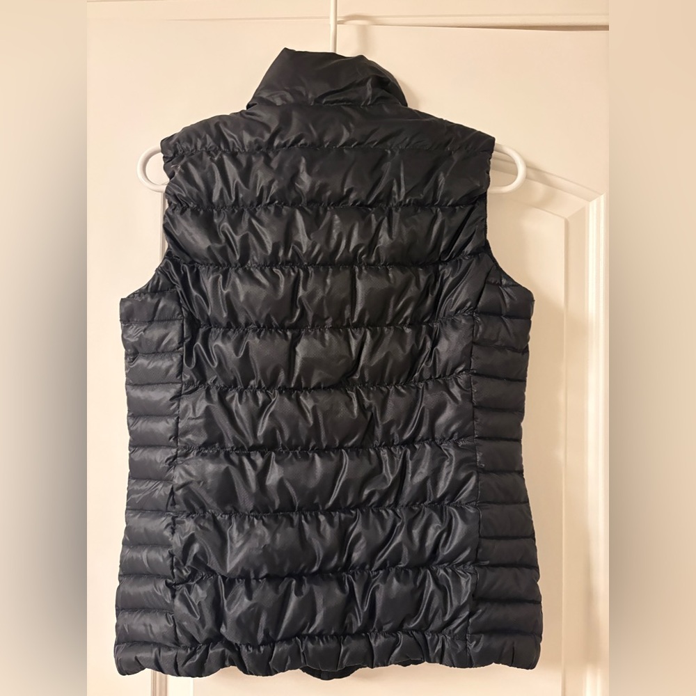 Athleta Black Puffer Vest - Women’s Size Small